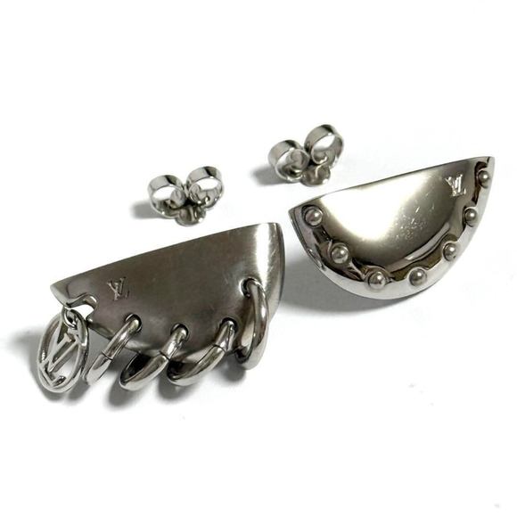 Louis Vuitton Asymmetrical Bionic Earrings for Men and Women - Picture 1 of 10